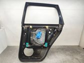 Rear window lifting mechanism without motor