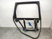 Rear window lifting mechanism without motor