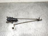 Front wiper linkage and motor