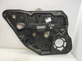 Rear window lifting mechanism without motor