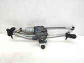Tringlerie et moteur d'essuie-glace avant