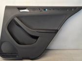 Rear door card panel trim