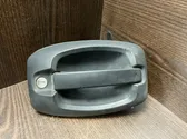 Loading door exterior handle