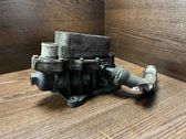Oil filter mounting bracket