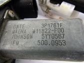 Front window lifting mechanism without motor