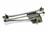 Front wiper linkage and motor