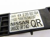 Airbag deployment crash/impact sensor