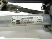 Front wiper linkage and motor