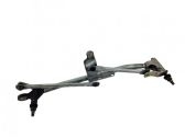 Front wiper linkage and motor