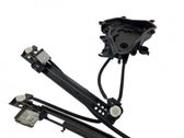 Front window lifting mechanism without motor