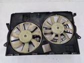 Radiator cooling fan shroud