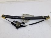 Rear window lifting mechanism without motor