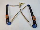 Front window lifting mechanism without motor