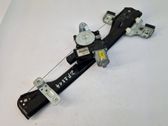 Sliding door window regulator with motor