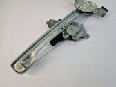 Sliding door window regulator with motor