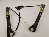 Front window lifting mechanism without motor