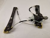 Front window lifting mechanism without motor