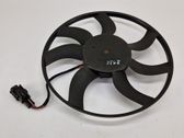 Radiator cooling fan shroud