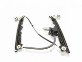 Front window lifting mechanism without motor
