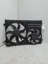 Radiator cooling fan shroud