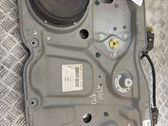 Front door window regulator with motor