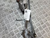 Front wiper linkage and motor