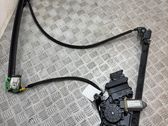 Front door window regulator with motor