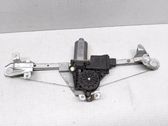 Rear door window regulator with motor