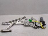 Sliding door window regulator with motor