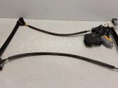 Rear door window regulator with motor
