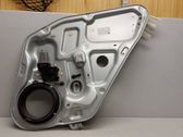 Rear window lifting mechanism without motor