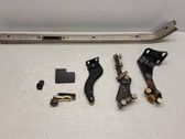 Sliding door lower roller guide/hinge