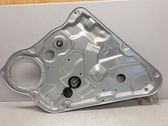 Rear door manual window regulator