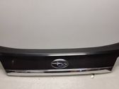 Trunk door license plate light bar