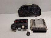 Engine ECU kit and lock set