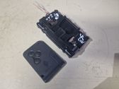 Ignition key card reader