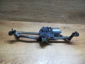 Front wiper linkage and motor