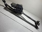 Front wiper linkage and motor