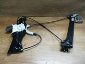 Front door window regulator with motor