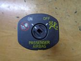 Passenger airbag on/off switch