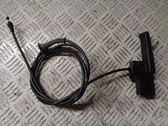 Engine bonnet/hood lock release cable
