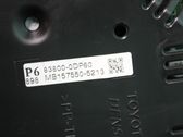 Compteur de vitesse tableau de bord