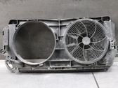 Radiator cooling fan shroud