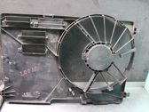Radiator cooling fan shroud