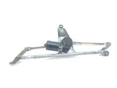 Front wiper linkage and motor