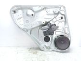 Rear window lifting mechanism without motor