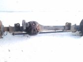 Rear axle beam with reductor