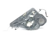 Rear window lifting mechanism without motor
