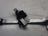 Rear door window regulator with motor