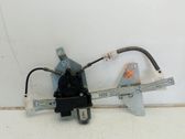 Rear door window regulator with motor